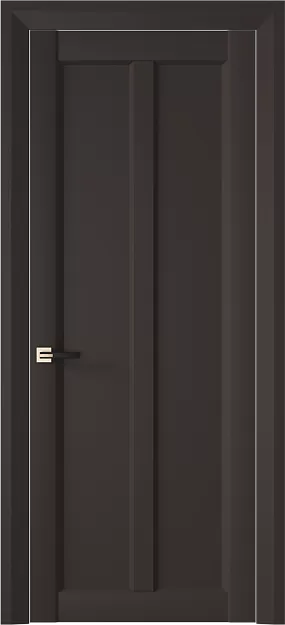Межкомнатная дверь Prato Neo Classic Decoro, цвет - Чёрный Базальт эмаль (RAL 040-30-05), Без стекла (ДГ)