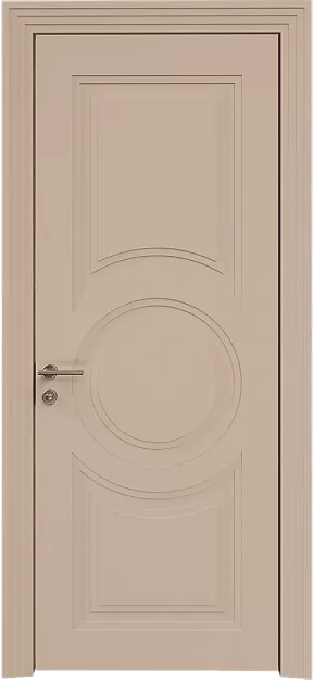 Межкомнатная дверь Ravenna Neo Classic Scalino, цвет - Серый цемент эмаль по шпону (RAL 060-70-10), Без стекла (ДГ)
