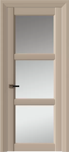 Межкомнатная дверь Milano Neo Classic Decoro, цвет - Серый цемент эмаль (RAL 060-70-10), Со стеклом (ДО)